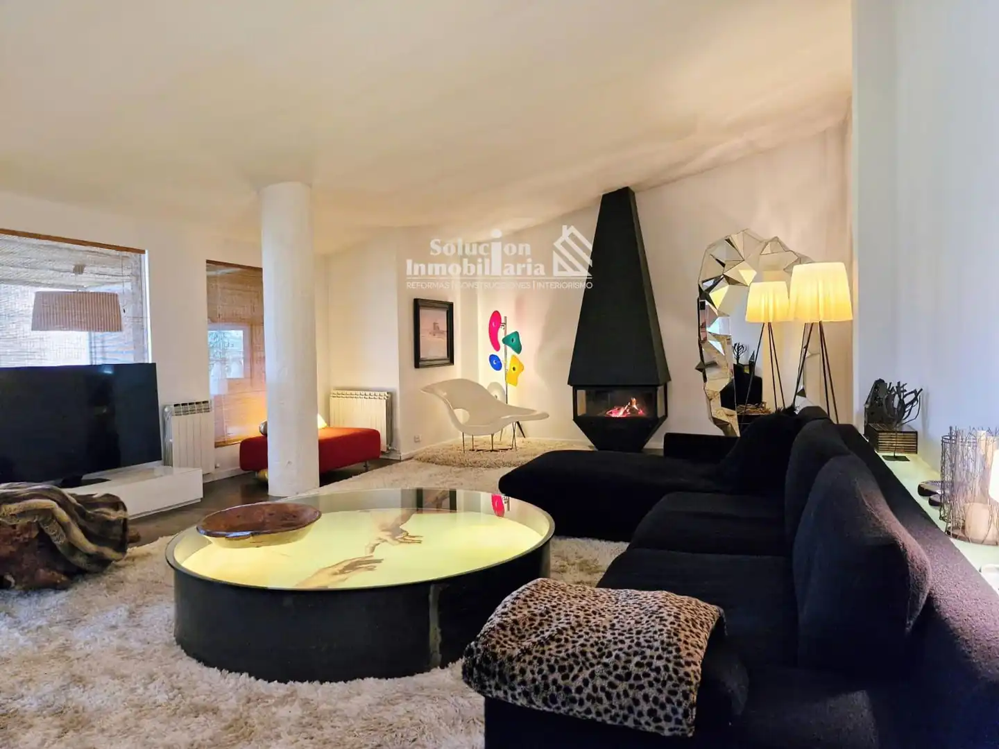 Sala de estar de Casa o chalet en venta en El Perdigón  con Calefacción, Jardín privado y Terraza