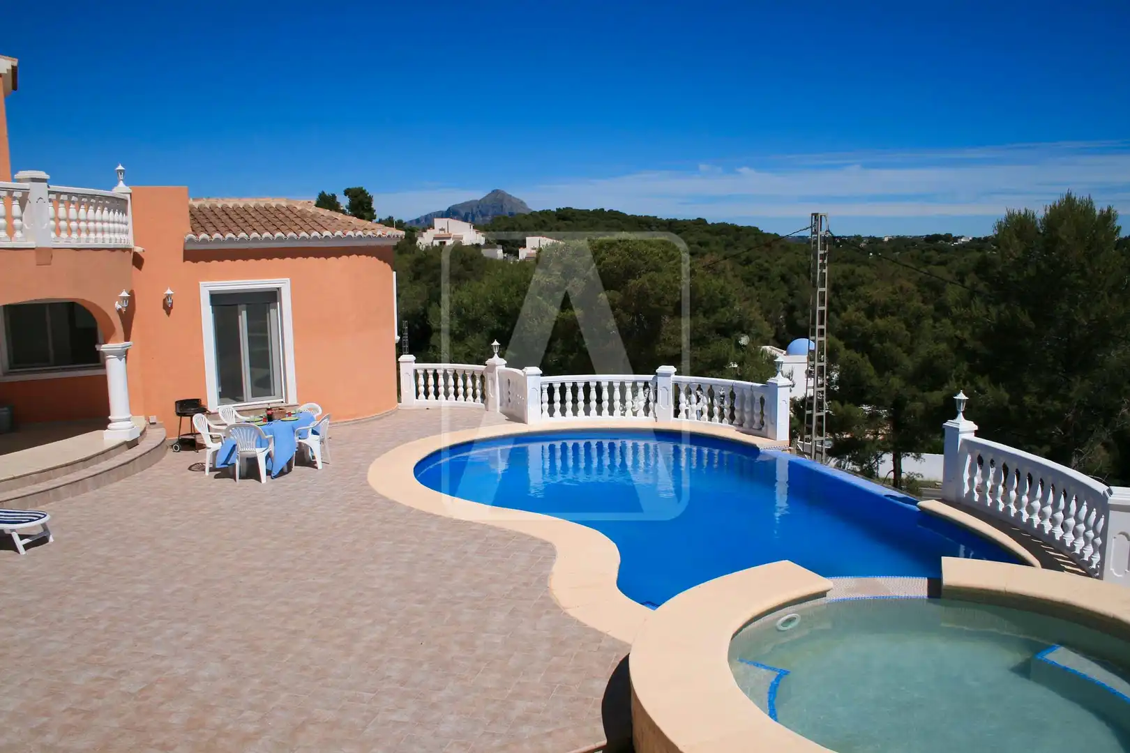 Exterior view of Houses for sale in Jávea / Xàbia  with Air Conditioner, Heating and Private garden
