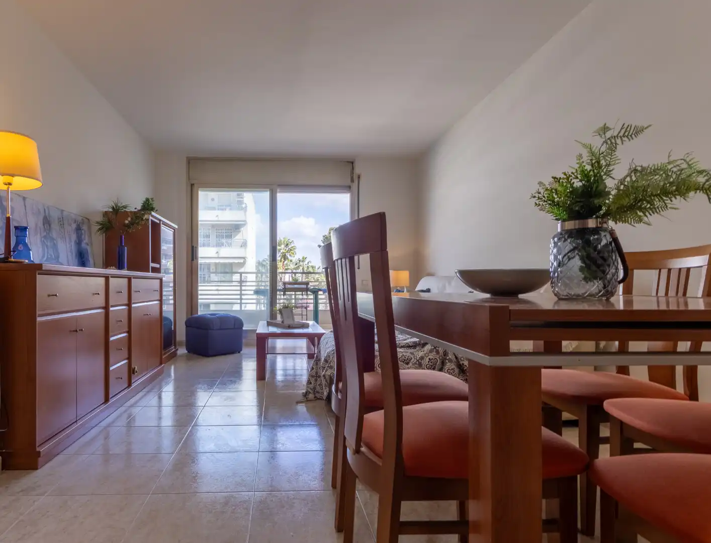Sala d'estar de Pis en venda en Salou amb Calefacció, Jardí privat i Terrassa