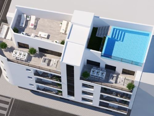 Exterior view of Flat for sale in Torrevieja  with Balcony and Community pool