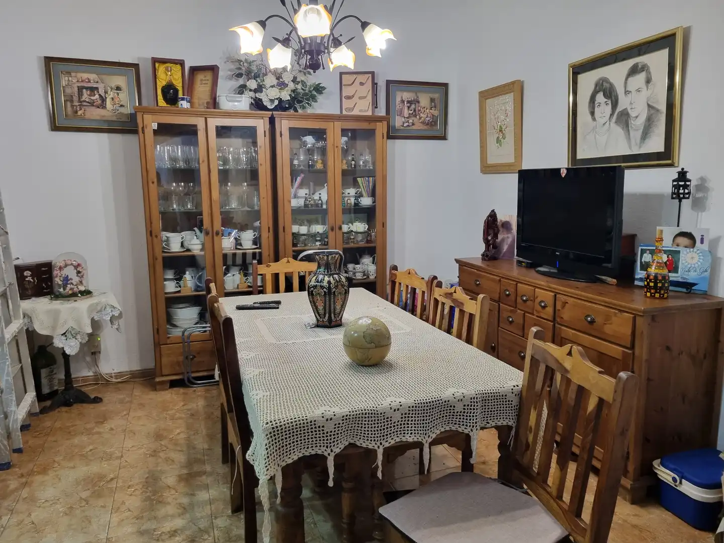 Dining room of Flat for sale in Cádiz  with Furnished, Oven and Washing machine