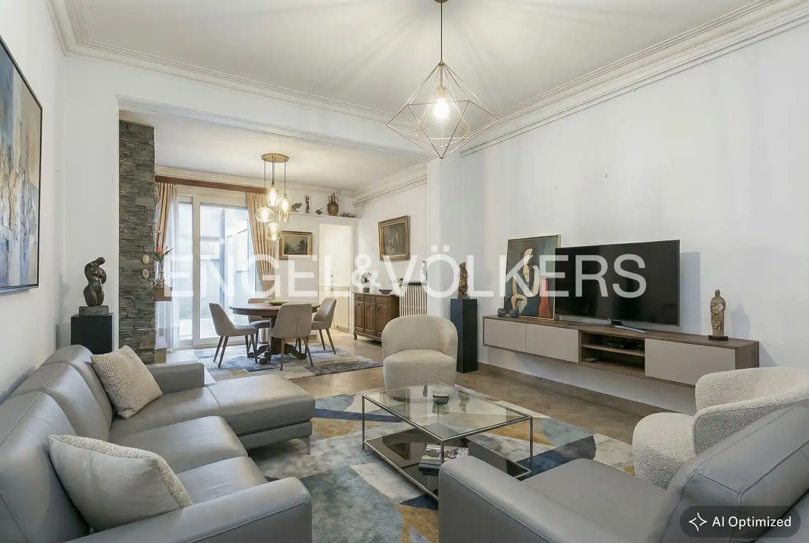 Sala de estar de Casa adosada en venta en Sabadell con Aire acondicionado, Calefacción y Terraza