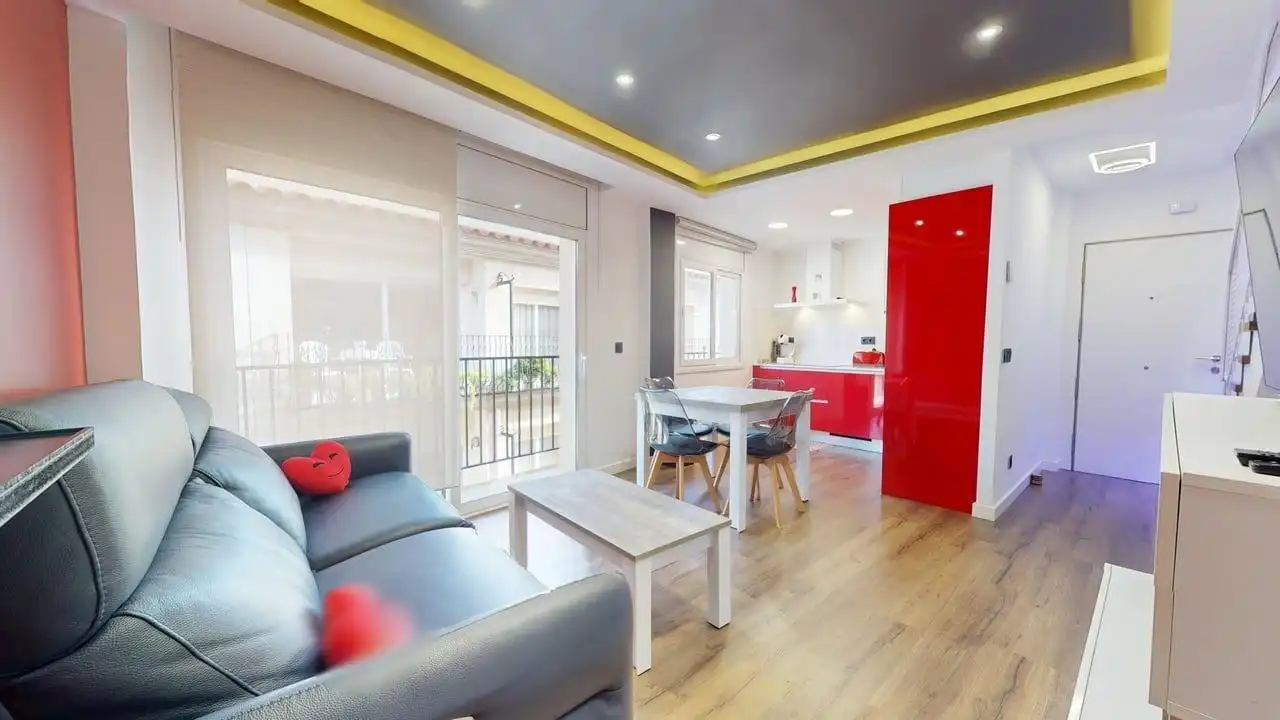 Living room of Attic for sale in Malgrat de Mar  with Balcony