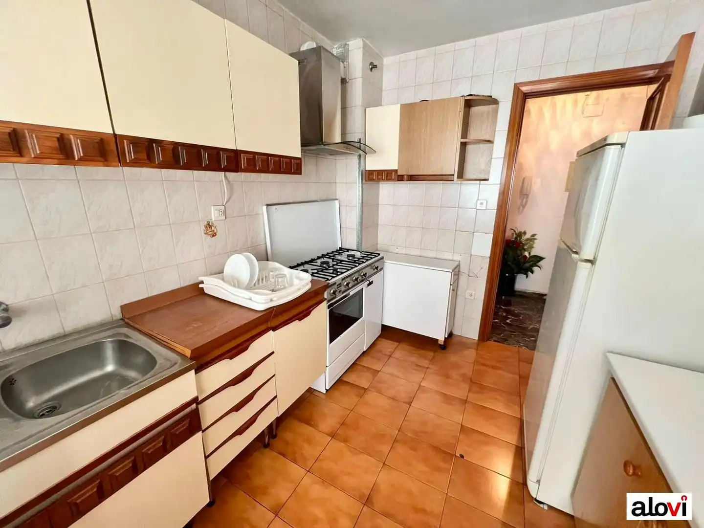 Kitchen of Flat for rent in Granada  with Furnished
