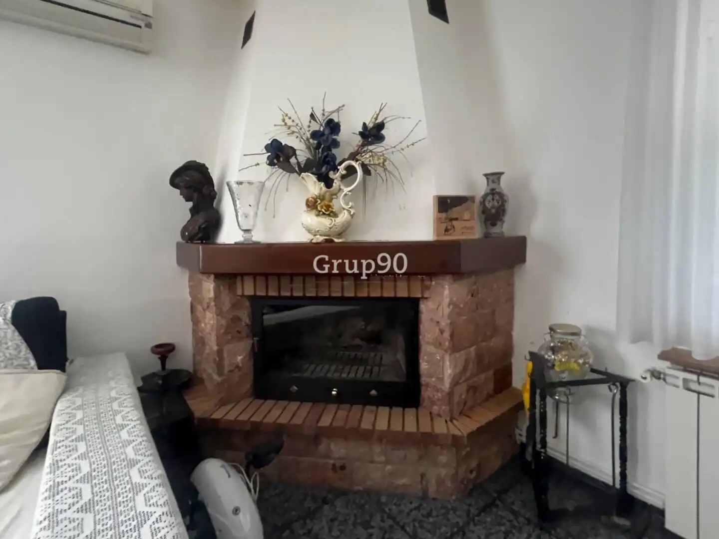 Sala d'estar de Casa o xalet en venda en Alcoletge amb Calefacció, Jardí privat i Traster