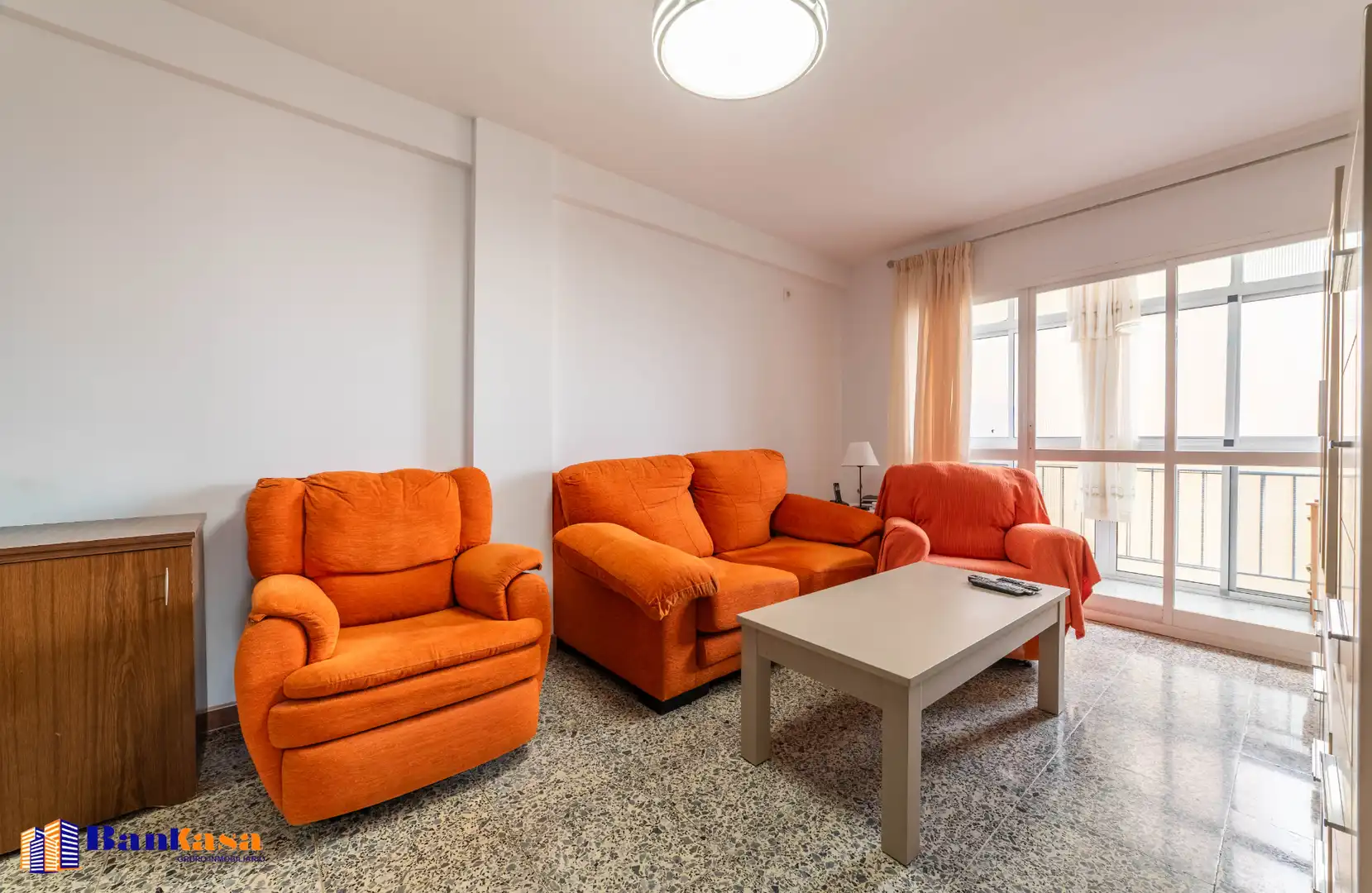 Wohnzimmer von Wohnung zum Verkauf in Málaga mit Möbliert, Ofen und Waschmaschine