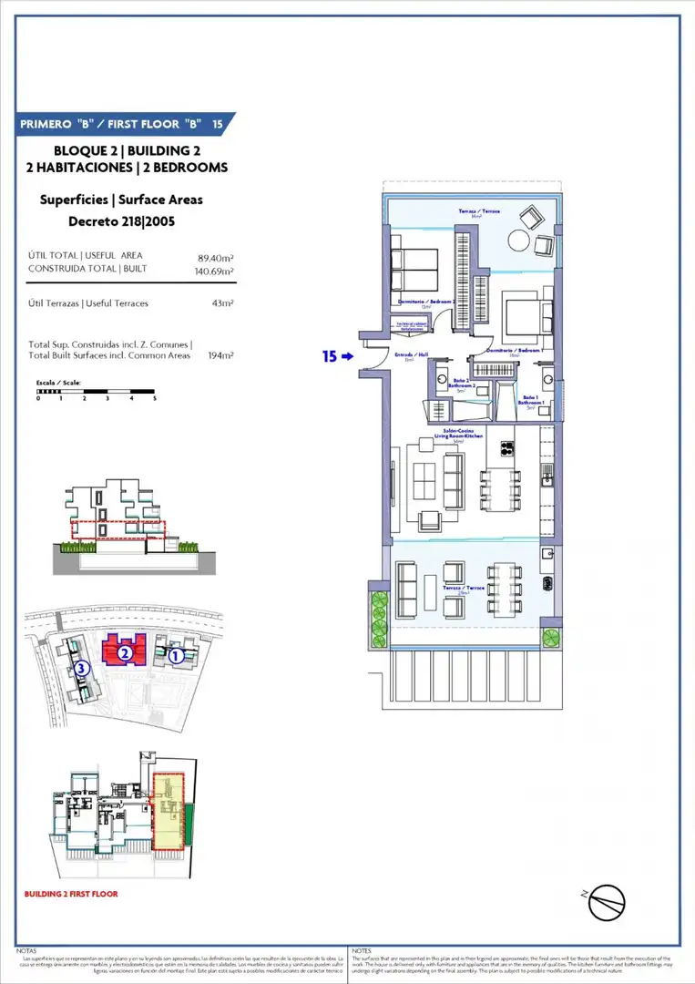 Apartamento con piscina en venta en Costa Natura, imagen 17