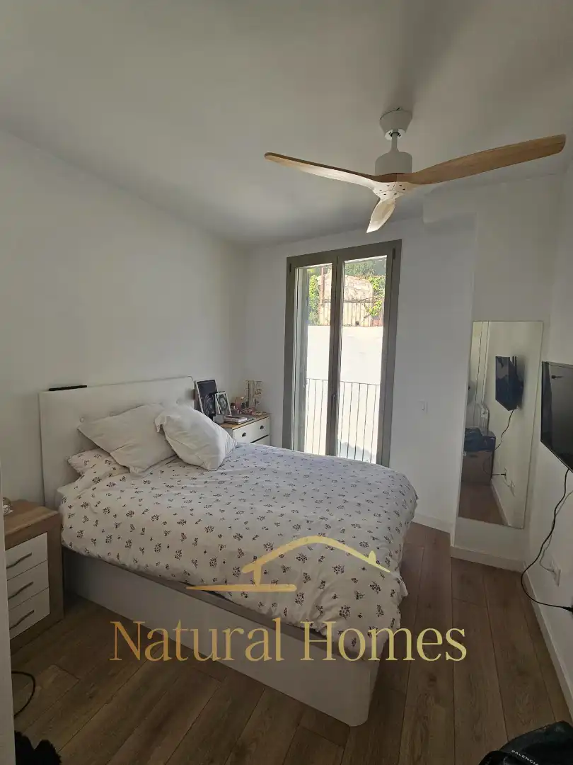 Bedroom of Duplexes for rent in Caldes d'Estrac  with Air Conditioner, Terrace and Furnished