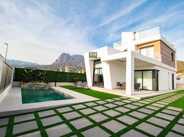 Casa rustica con piscina in vendita a Balcón de Finestrat - Terra Marina