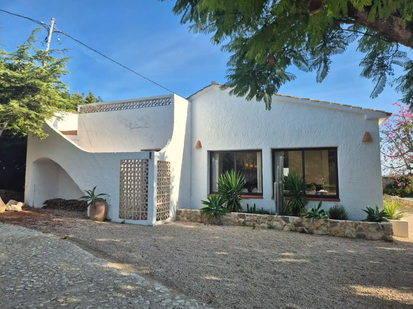 Exterior view of Houses for sale in Teulada  with Air Conditioner, Terrace and Balcony