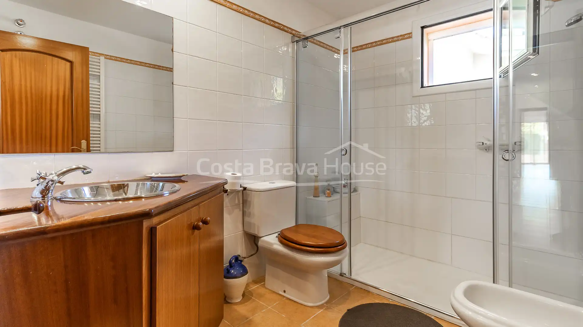 Baño de Casa o chalet en venta en Calonge i Sant Antoni con Calefacción, Jardín privado y Parquet