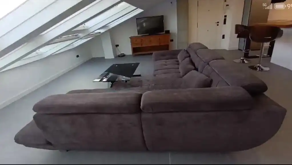 Living room of Flat for rent in Benalmádena  with Air Conditioner, Furnished and Oven