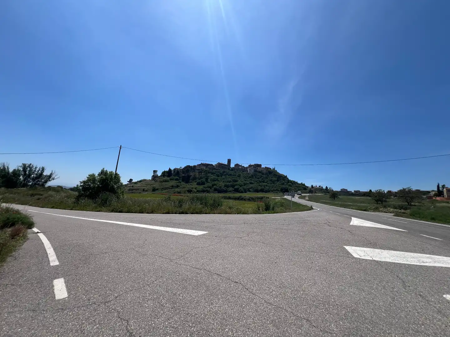 Vista exterior de Pis en venda en Cubells amb Calefacció, Parquet i Moblat