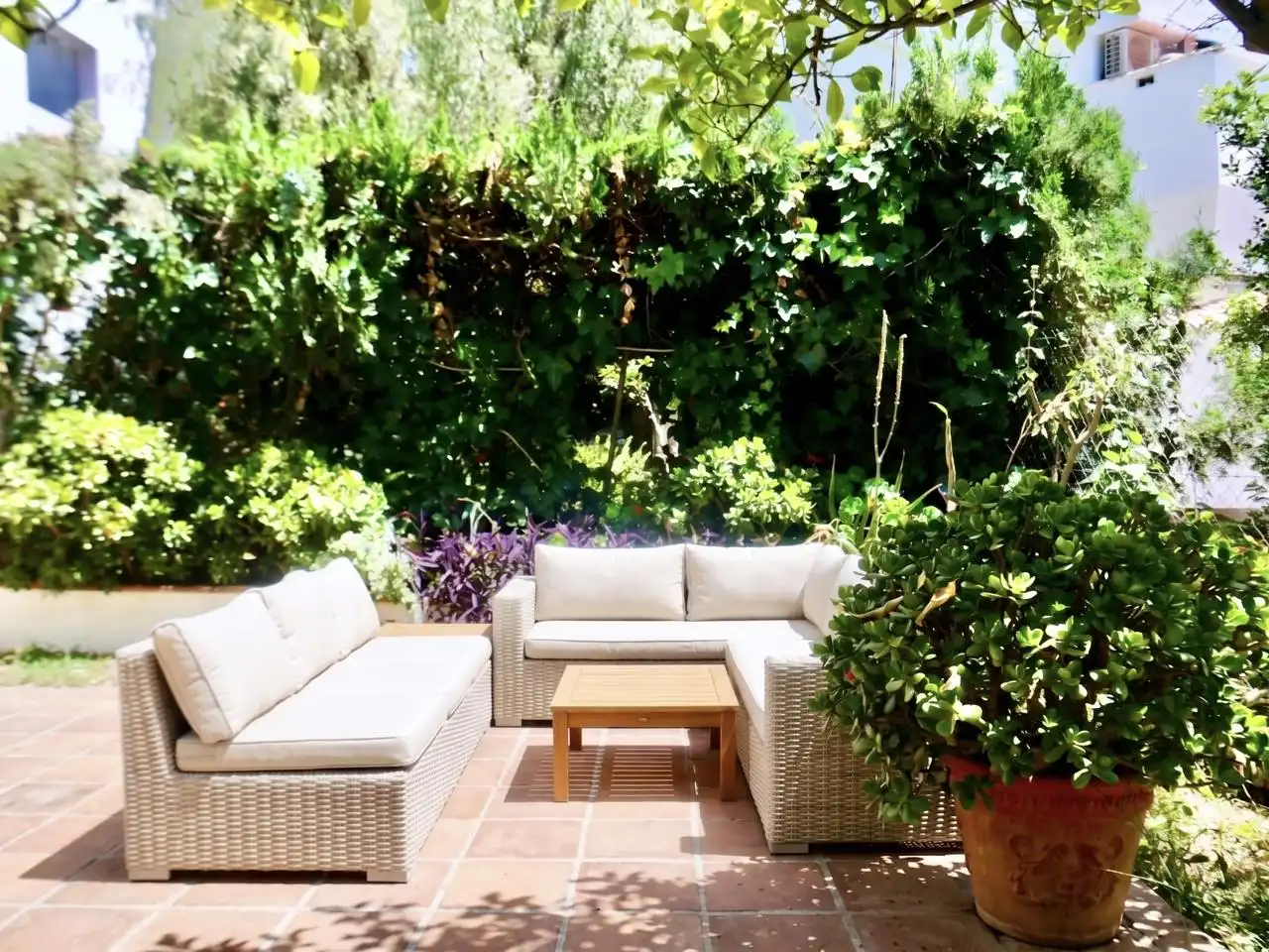 Terrace of Ground floor for sale in Málaga  with Air Conditioner, Private garden and Terrace