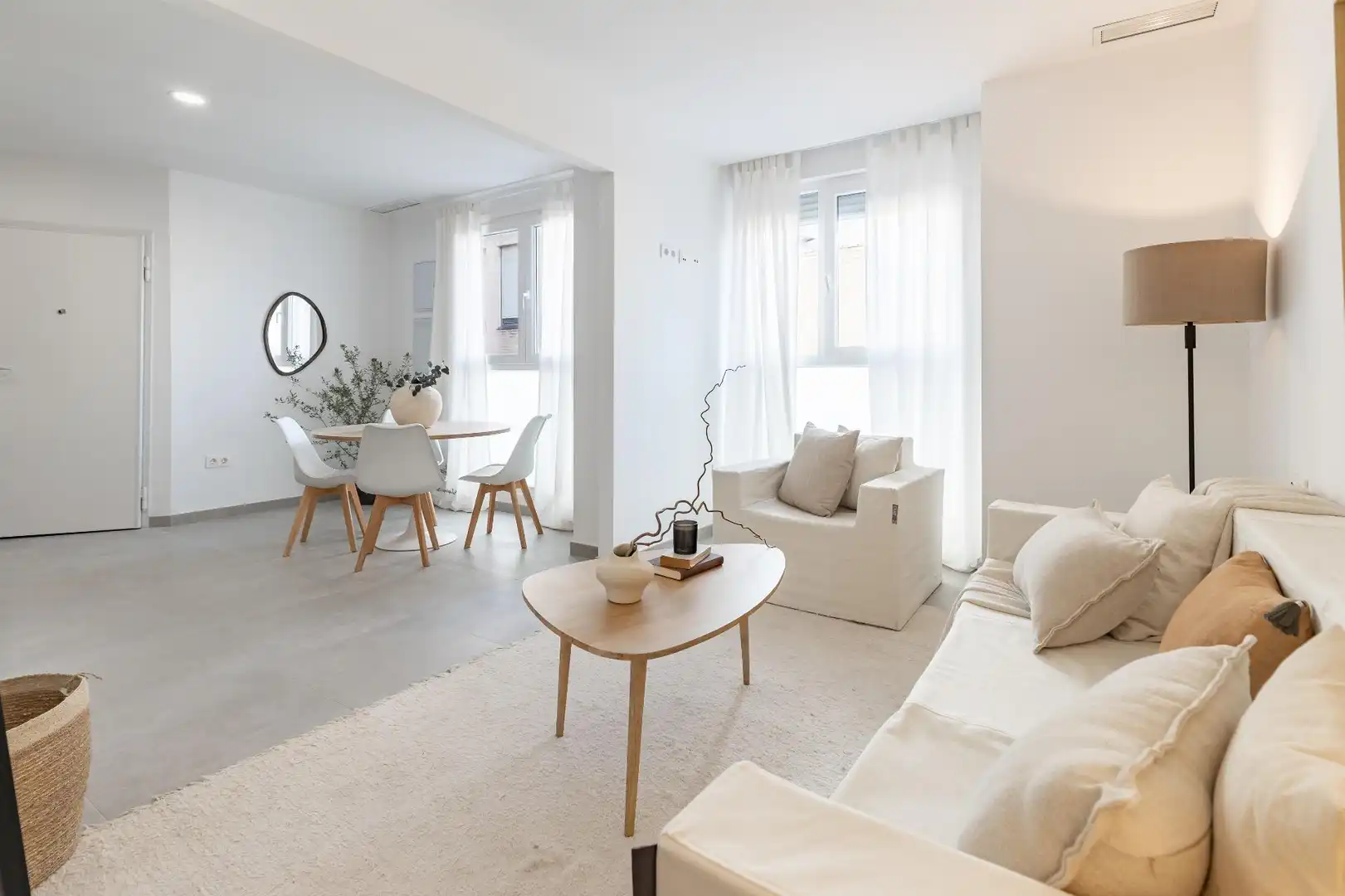 Sala de estar de Ático en venta en Manises con Aire acondicionado, Terraza y Piscina comunitaria