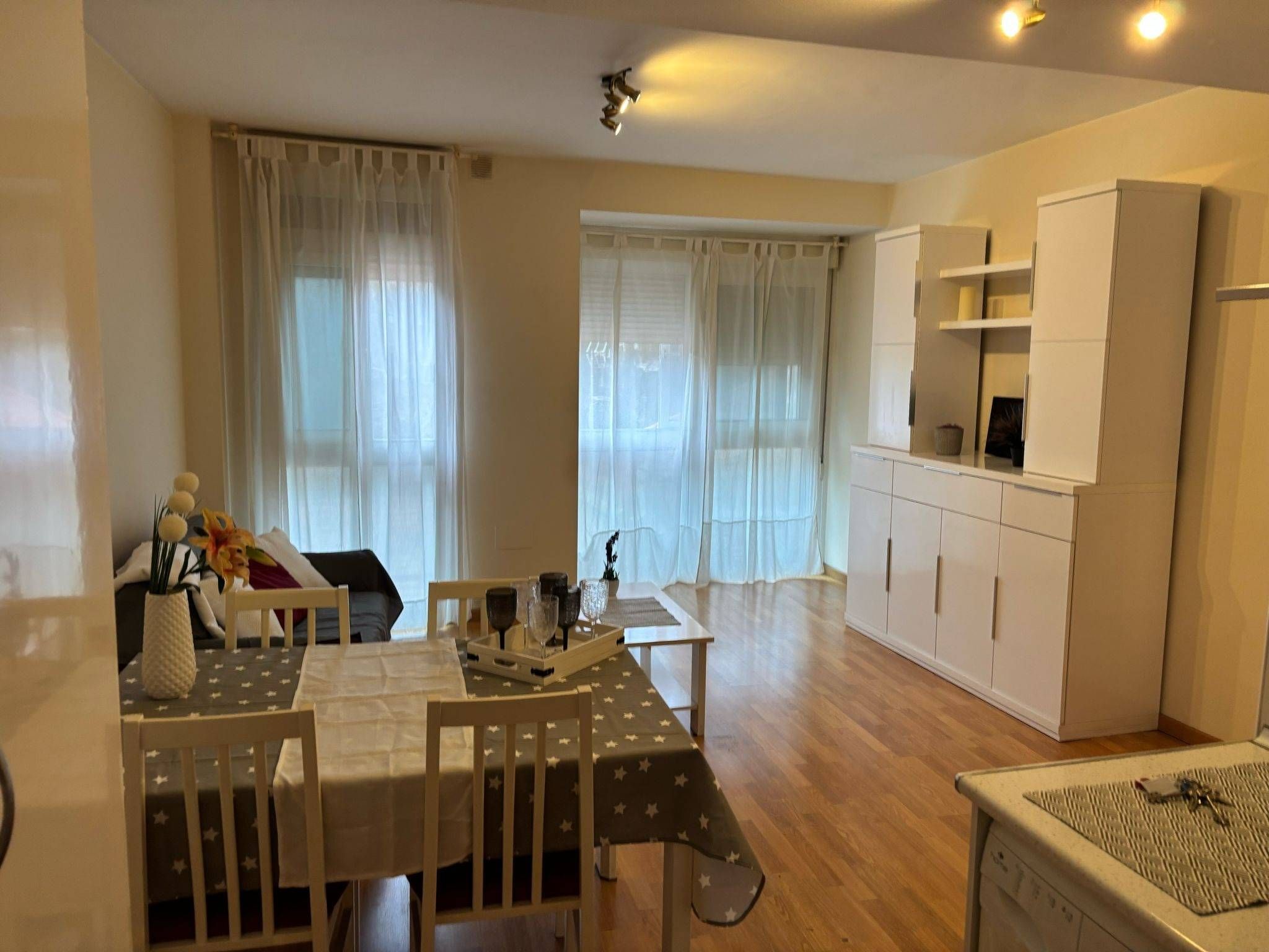 Sala de estar de Apartamento en venta en Cartagena con Amueblado