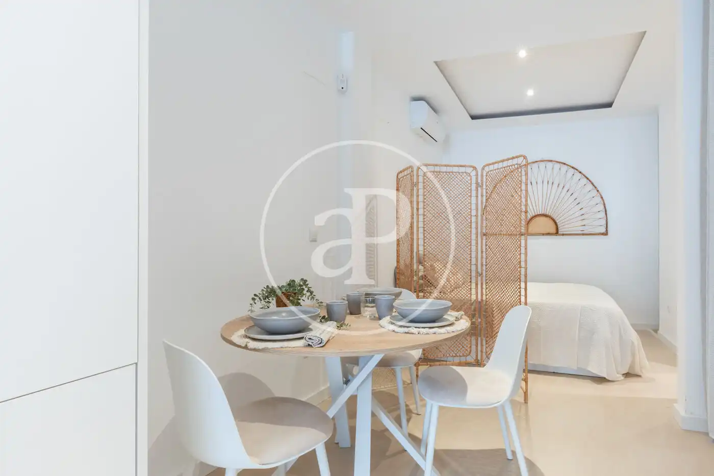 Dining room of Flat for sale in Valencia  with Air Conditioner, Heating and Furnished