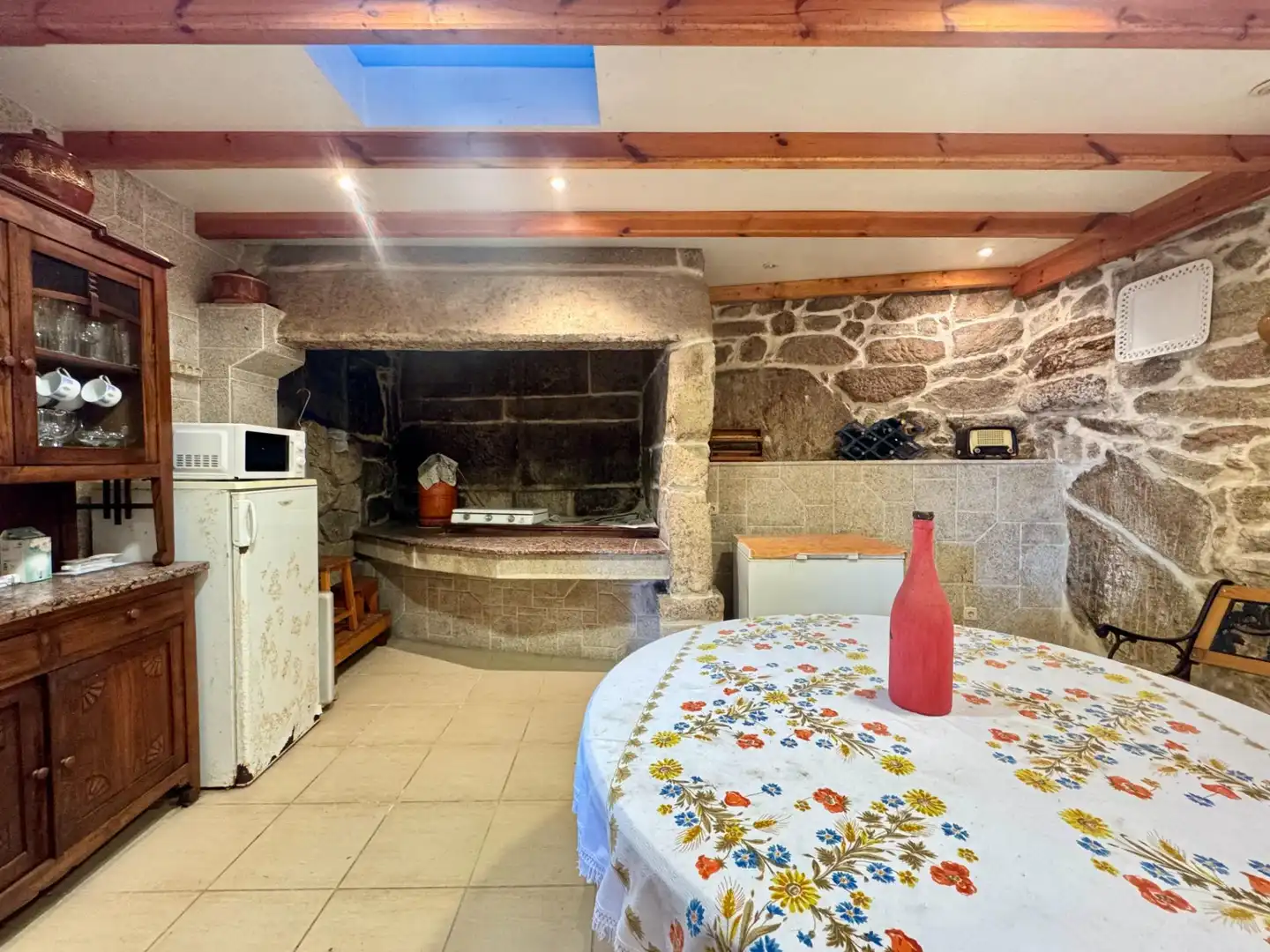 Küche von Haus oder Chalet zum Verkauf in Redondela mit Heizung, Privatgarten und Parkett