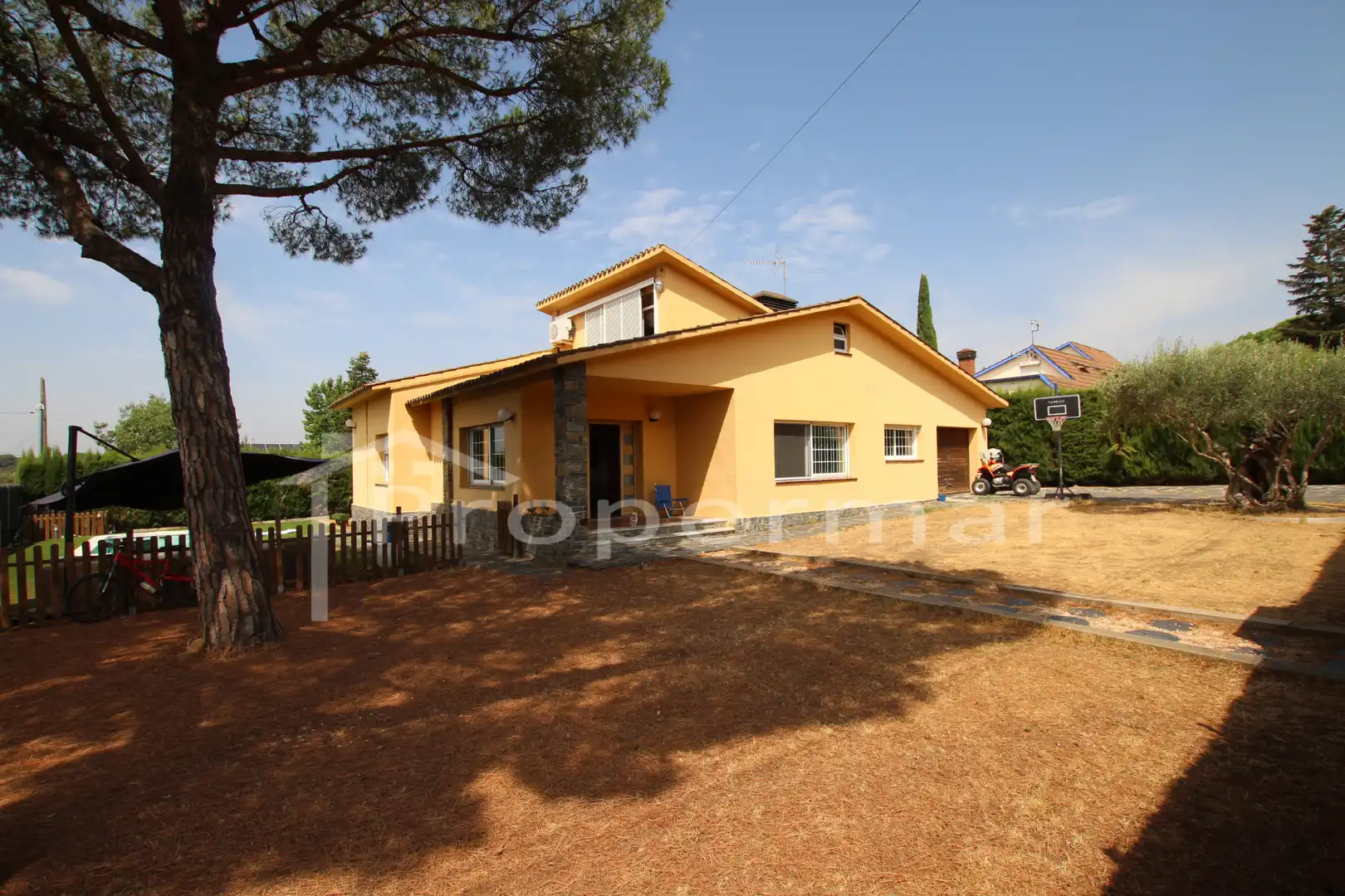 Vista exterior de Casa o chalet en venta en Sant Antoni de Vilamajor con Aire acondicionado, Calefacción y Jardín privado