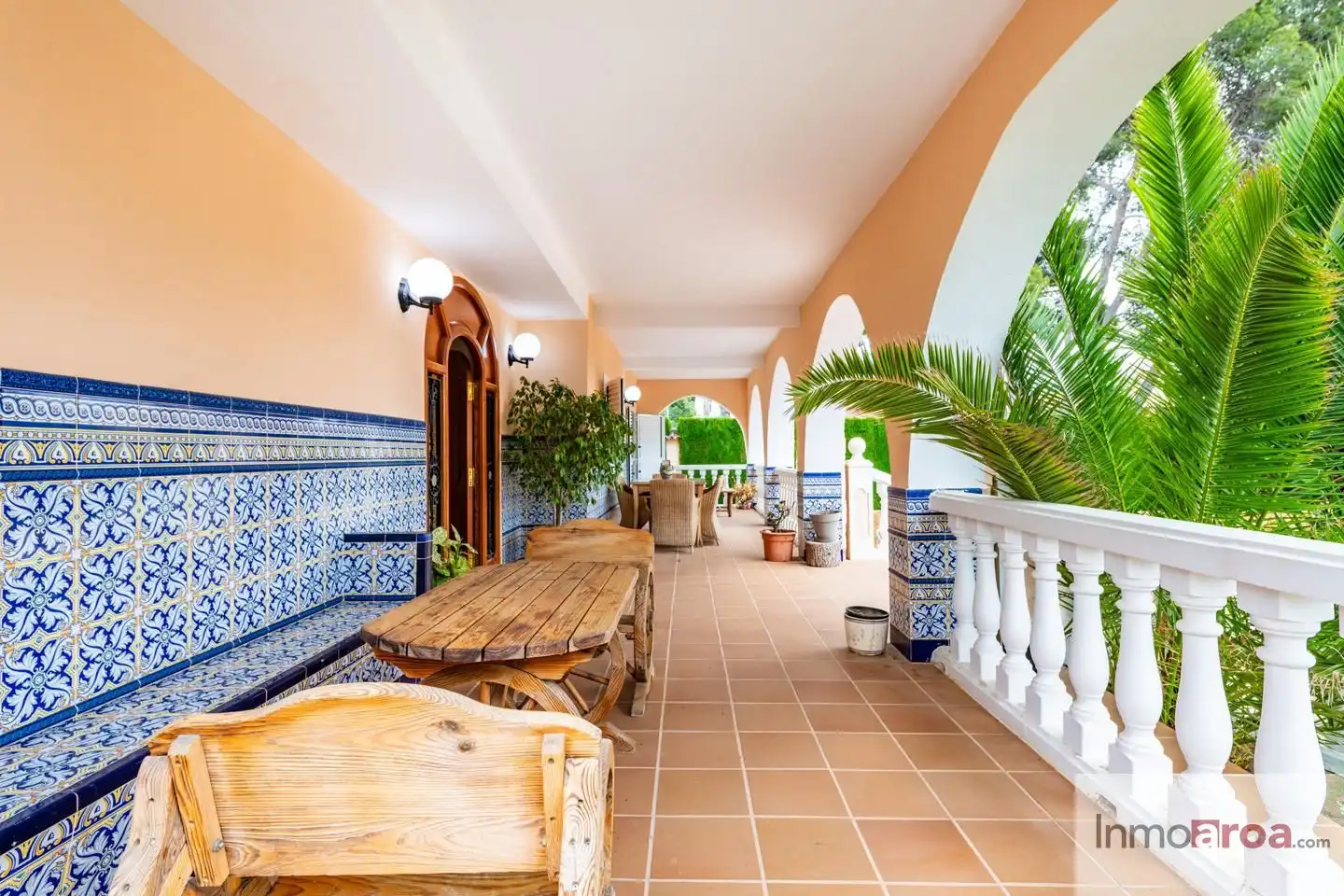 Terrace of Houses for sale in L'Eliana  with Private garden, Terrace and Swimming Pool