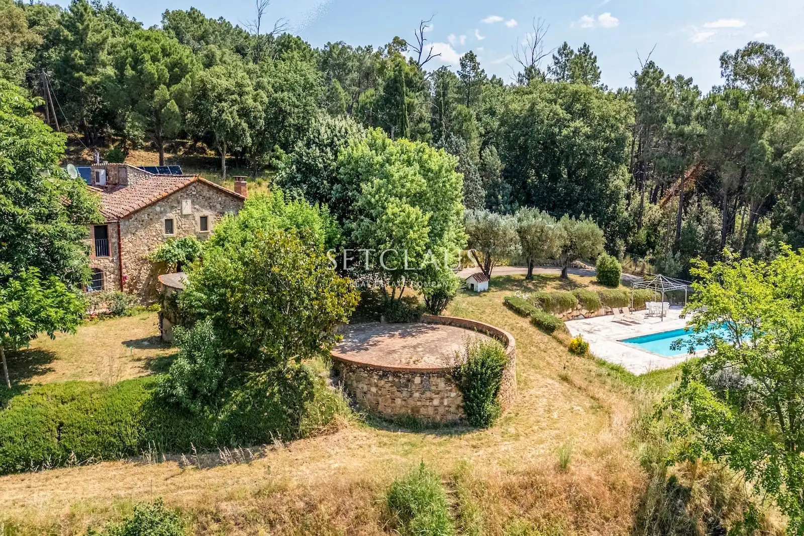 Finca rústica en venda en Sant Feliu de Buixalleu amb Aire condicionat, Calefacció i Terrassa
