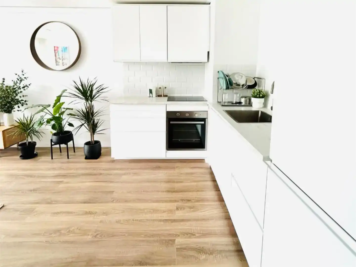 Kitchen of Flat for rent in Eivissa  with Air Conditioner, Swimming Pool and Balcony