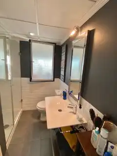 Baño de Dúplex de alquiler en Alicante / Alacant con Aire acondicionado, Calefacción y Terraza