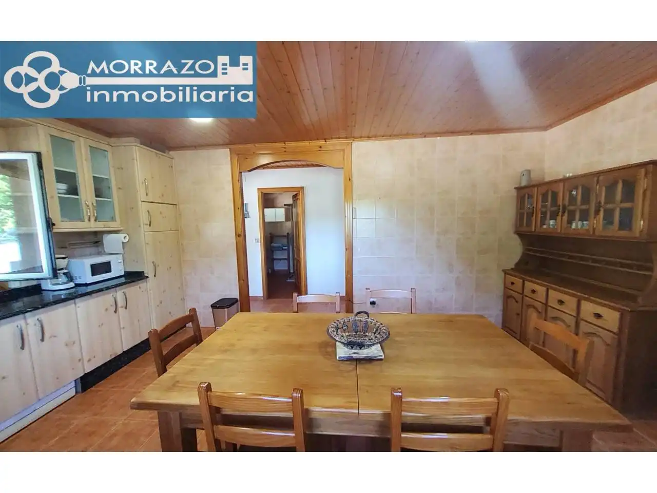 Cocina de Casa o chalet en venta en A Estrada  con Aire acondicionado, Piscina y Amueblado