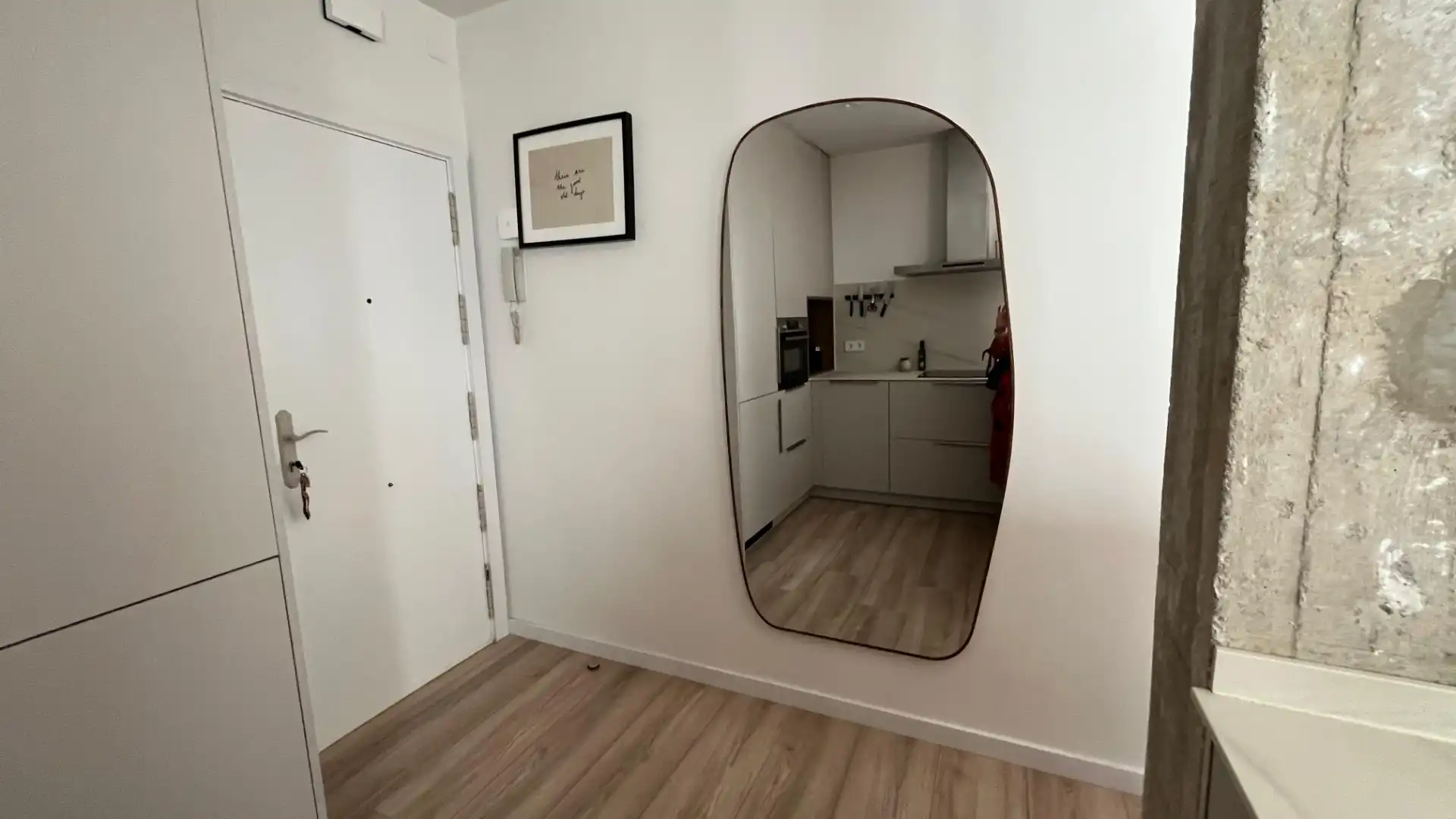 Schlafzimmer von Wohnung zur Miete in Madrid mit Klimaanlage, Möbliert und Ofen