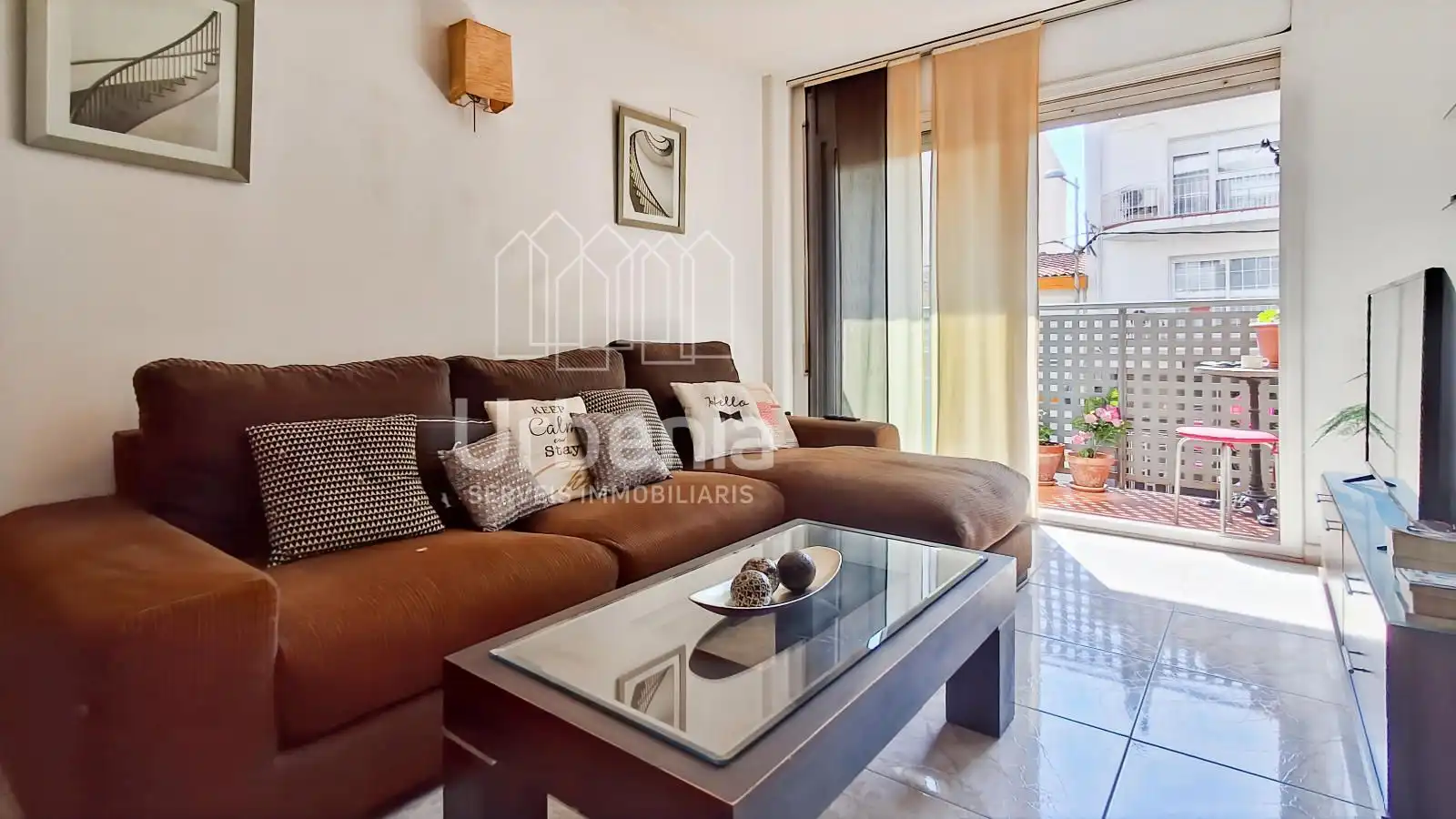 Sala d'estar de Pis en venda en Calella amb Aire condicionat, Calefacció i Terrassa