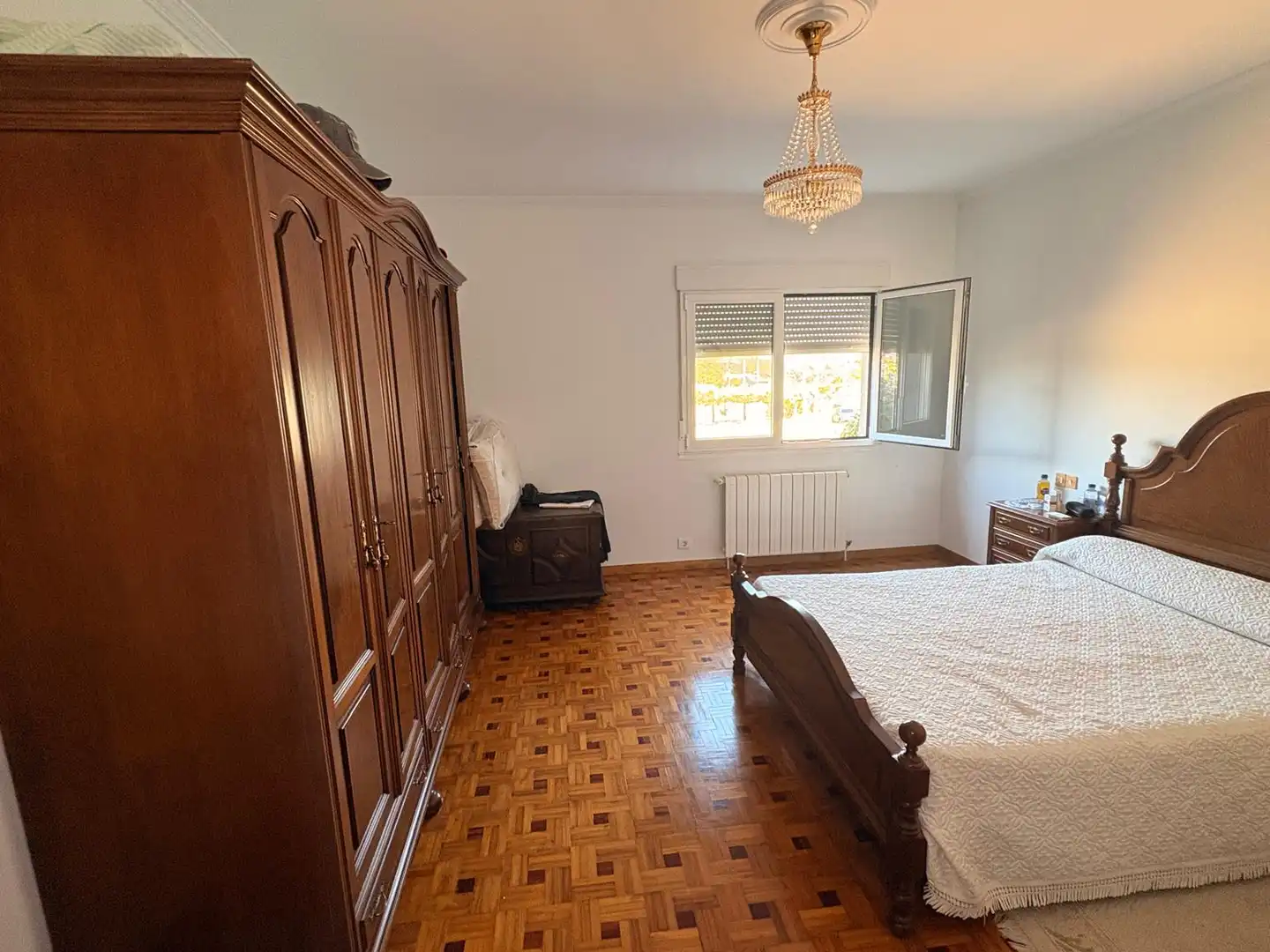 Dormitori de Casa o xalet en venda en Teo amb Calefacció, Jardí privat i Terrassa