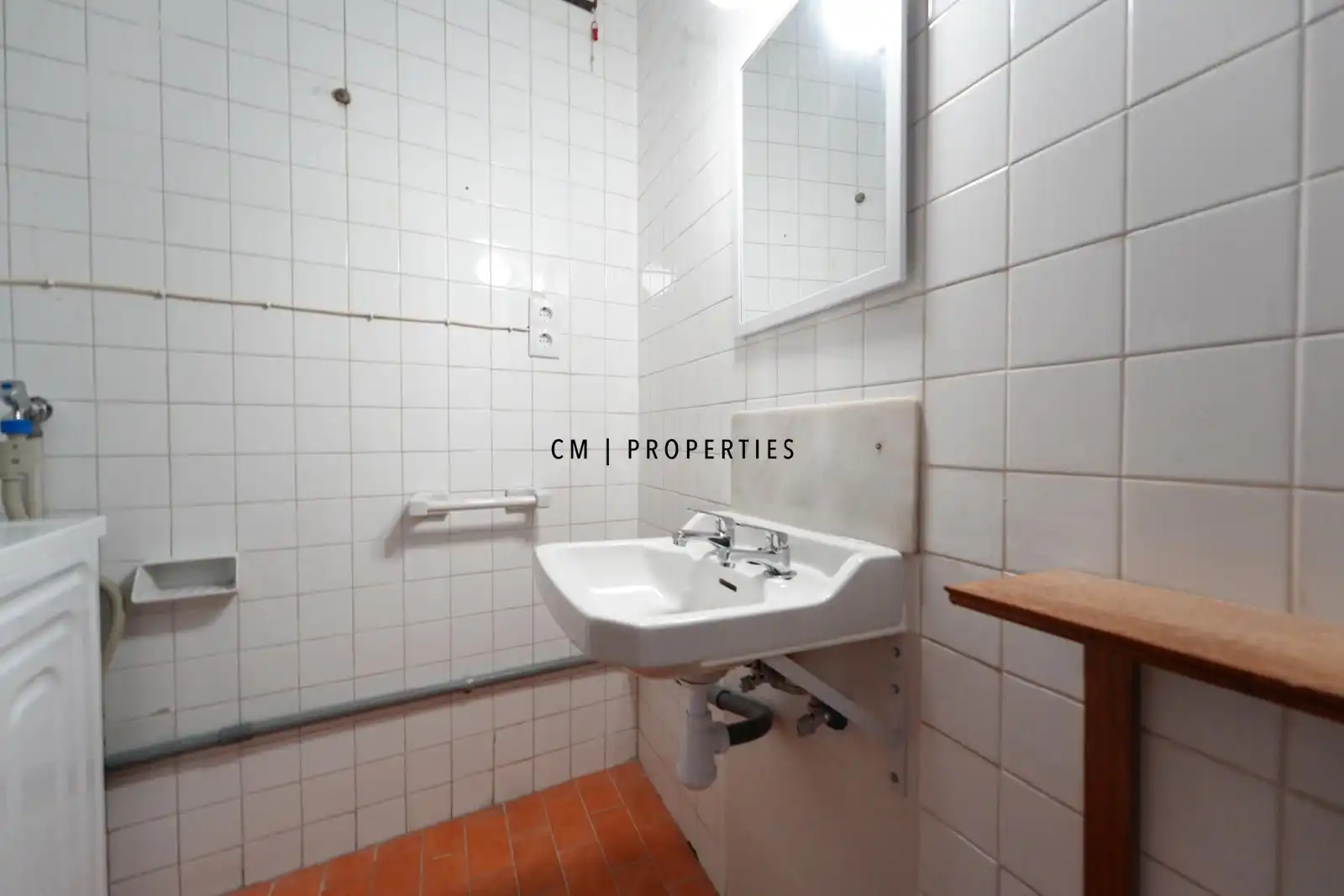 Badezimmer von Wohnung zur untervermieten in Valencia mit Klimaanlage, Möbliert und Fernseher