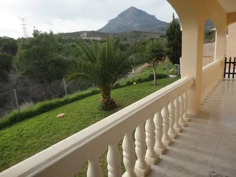 Jardín de Finca rústica en venta en La Nucia con Aire acondicionado, Jardín privado y Terraza