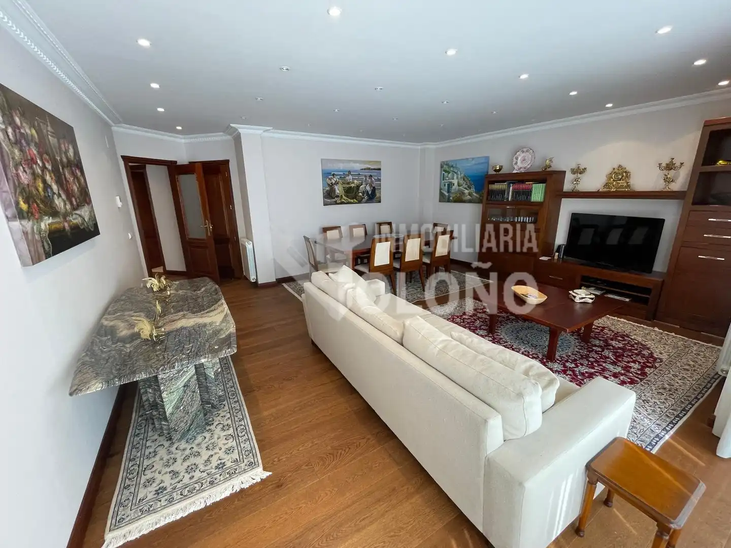 Living room of Flat for sale in Haro  with Heating, Parquet flooring and Storage room