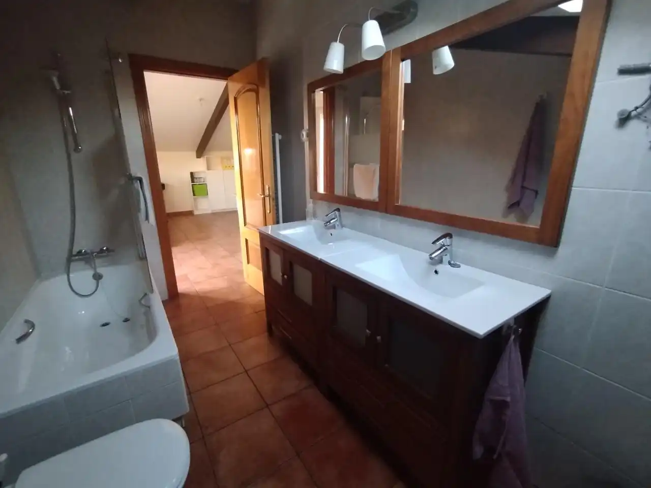 Bathroom of Houses for sale in Illescas  with Air Conditioner, Private garden and Swimming Pool