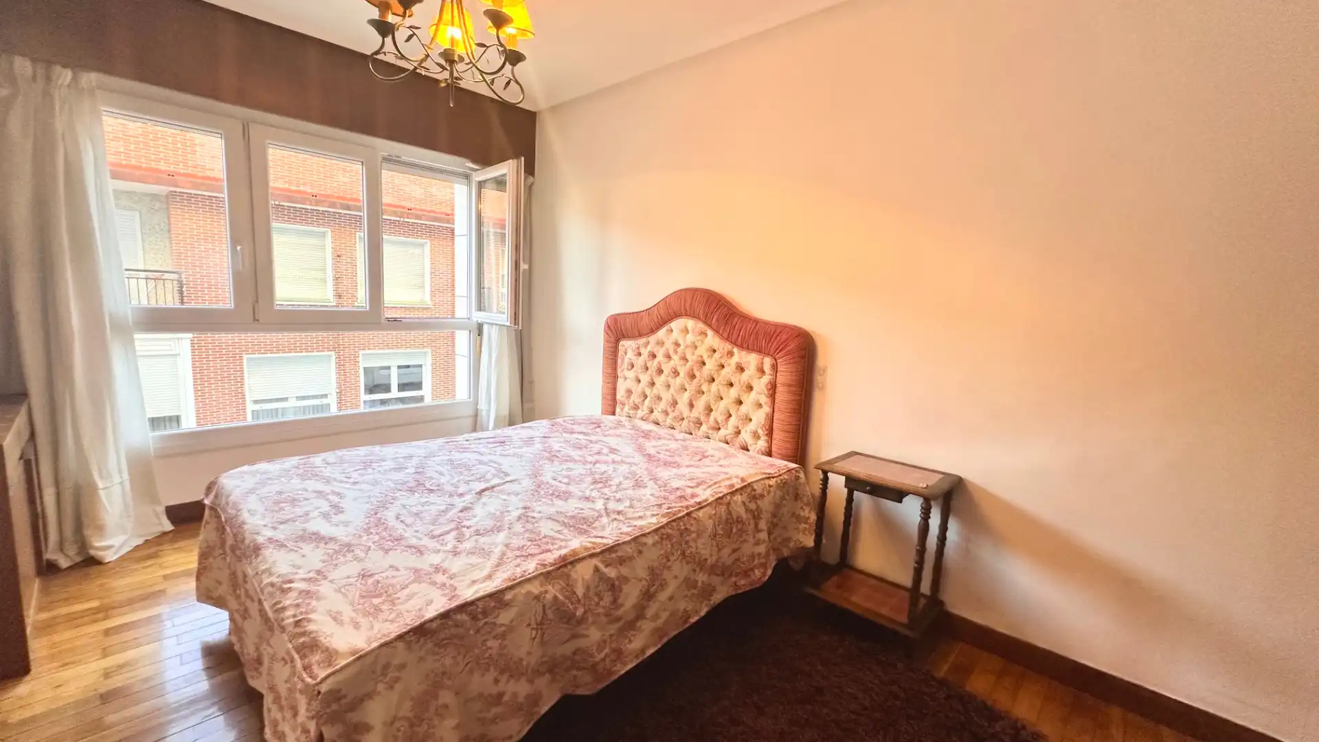 Schlafzimmer von Wohnung zum Verkauf in Portugalete mit Heizung, Terrasse und Möbliert