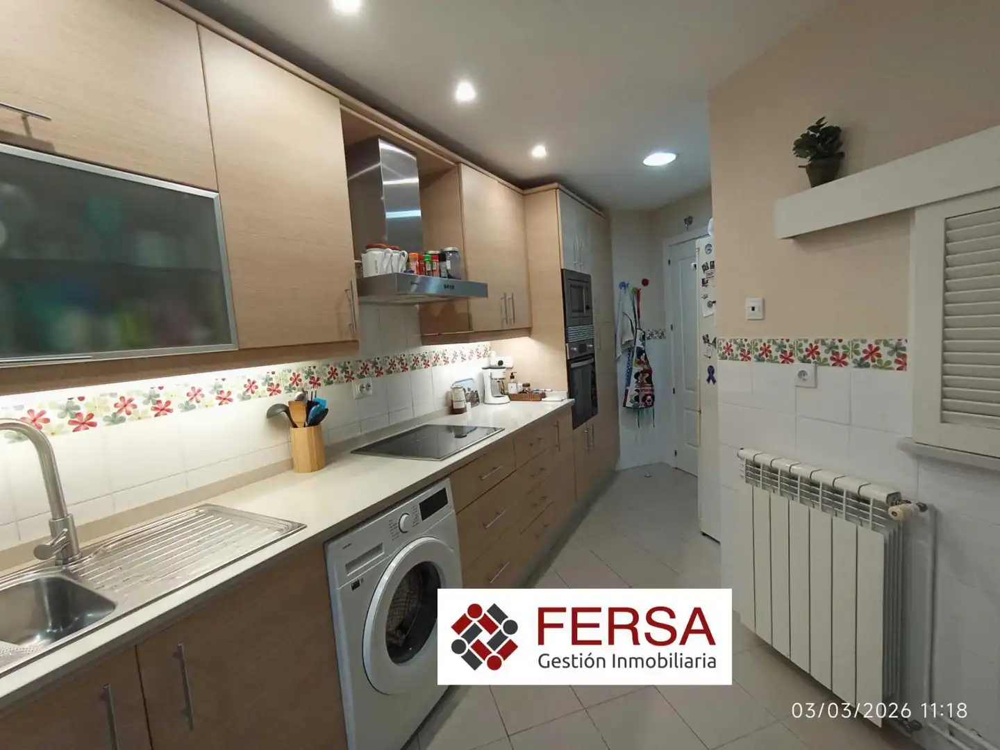 Cocina de Dúplex de alquiler en El Puerto de Santa María con Aire acondicionado, Calefacción y Terraza