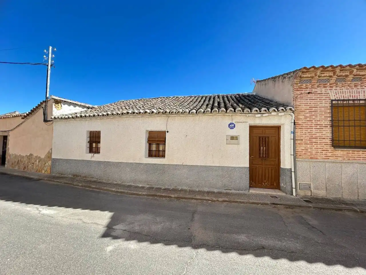 Exterior view of Houses for sale in Casasbuenas  with Private garden and Alarm