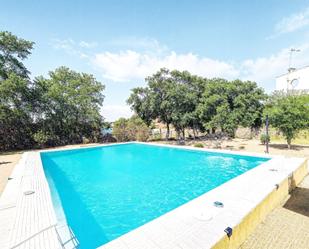 Swimming pool of Country house for sale in Valverde de Mérida  with Air Conditioner, Private garden and Swimming Pool