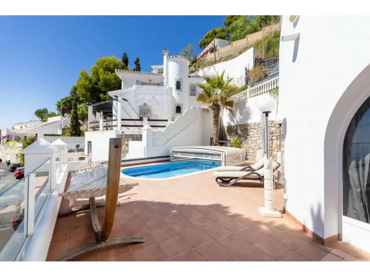 Swimming pool of Houses for sale in Almuñécar  with Air Conditioner, Private garden and Terrace