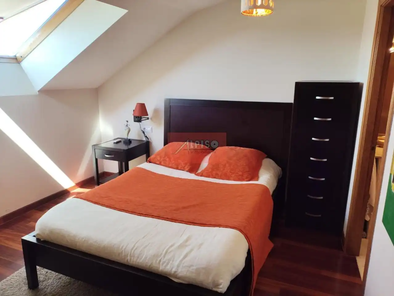 Bedroom of Duplexes for rent in Ourense Capital   with Air Conditioner, Heating and Parquet flooring