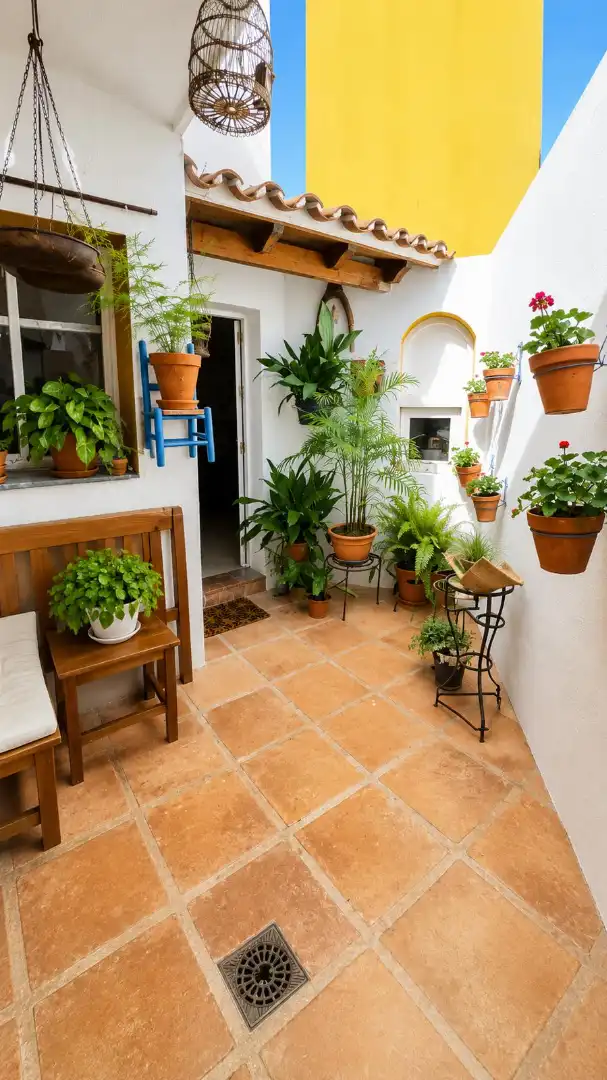 Terraza de Casa adosada en venta en Marbella con Aire acondicionado, Jardín privado y Horno