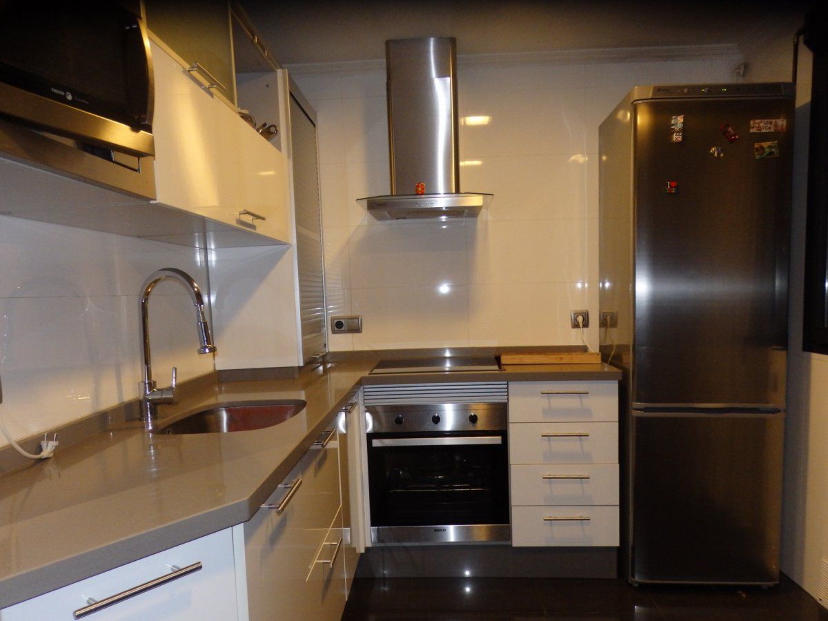 Kitchen of Flat for sale in  Córdoba Capital  with Air Conditioner, Parquet flooring and Terrace