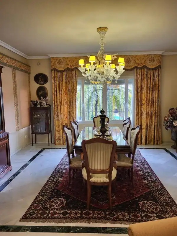 Dining room of Houses for sale in Córdoba  with Air Conditioner, Private garden and Terrace
