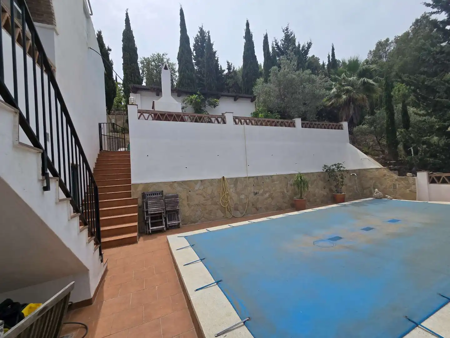 Piscina de Finca rústica en venta en Torrox con Aire acondicionado, Calefacción y Trastero