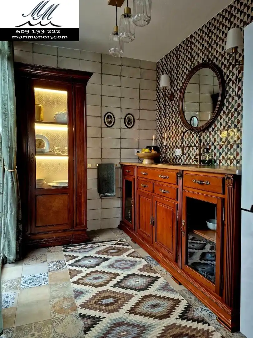 Cocina de Dúplex en venta en Cartagena con Aire acondicionado, Terraza y Amueblado