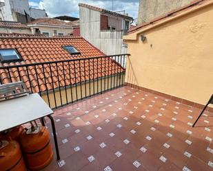 Terrasse von Dachboden miete in Plasencia mit Klimaanlage, Heizung und Terrasse