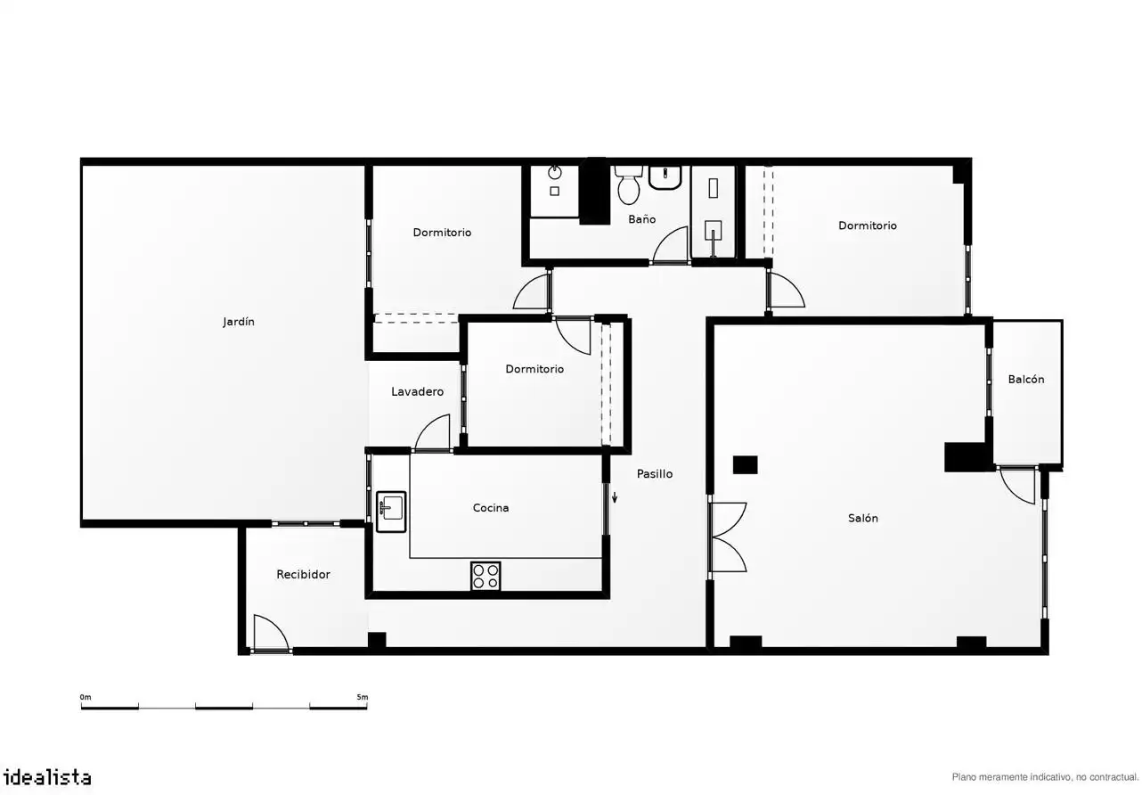 Wohnung zum Verkauf in Valencia mit Klimaanlage, Terrasse und Balkon