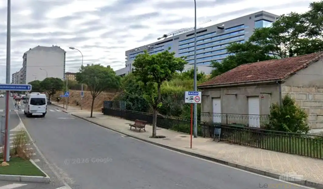Vista exterior de Pis en venda en Ourense Capital  amb Calefacció, Parquet i Terrassa