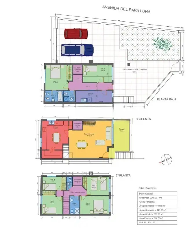 Einfamilien-Reihenhaus zum Verkauf in Peñíscola / Peníscola mit Privatgarten, Terrasse und Abstellraum